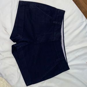 Navy J. Crew shorts. Size 000